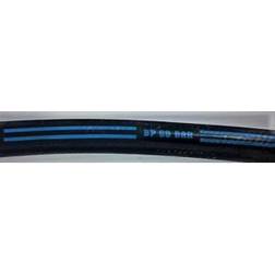 Lindbergh IQ Sort NBR trykslange med 2 blå striber rulle a 60 meter Ø 13 mm 20 bar Temperatur -25°C til 80°C 60 meter