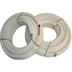 Kobberrør 5M 1/4" x 3/8" med omløber, TF