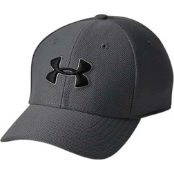 Under Armour Logo Baseball Fitted Hat - Graphite Steel