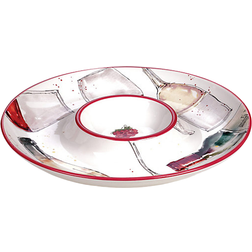 Certified International Napa Chip and Dip Serving Dish 13.5"