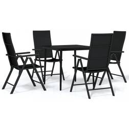 vidaXL 3099108 Patio Dining Set, 1 Table incl. 4 Chairs