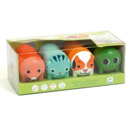 Djeco Stämpel Set 4- Animals Garden One Size Leksaker