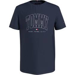 Tommy Hilfiger Organic Cotton Varsity T-shirt - Twilight Navy (KB0KB07287)