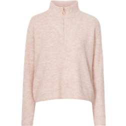 Vero Moda Plaza LS Highneck Zipper Blouse