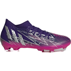 adidas Predator Edge.3 Firm Ground Cleats - Team College Purple/Silver Metallic/Team Shock Pink 2