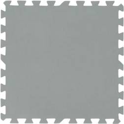 Bestway Lot de 9 tapis de sol 50x50cm gris à assembler pour piscine