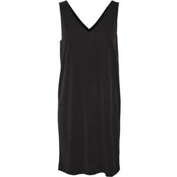 Vero Moda Filli Sleeveless V-Neck Dress - Black