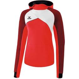 Erima Felpa da donna con cappuccio Premium One 2.0 - Rosso