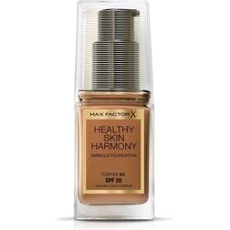 Coty Max Factor Womens Healthy Skin Harmony Miracle Foundation 90 Toffee One Size