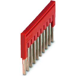 Phoenix Contact Fbs 2-5 Plug-In Bridge, 2Pos, 5.2Mm, Red