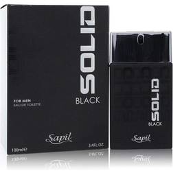 Sapil Solid Black Eau de Toilette for Men 100ml