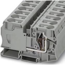 Phoenix Contact St 35 Terminal Block, Din Rail, 2Pos, 2Awg