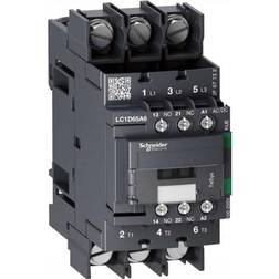 Schneider Electric Kontaktor Tesys D LC1D65A6KUE 65A 3P 100-250V AC/DC til kabelsko
