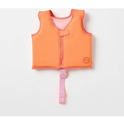 Sunnylife Svømmevest, Heart Neon Orange-1-2Y