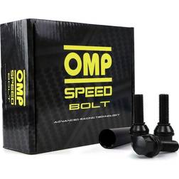 OMP Set Møtrikker 27 mm Sort 20 uds M14 x 1,25