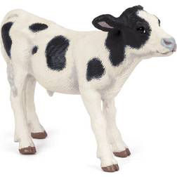 Papo 51149 Farmyard Friends Black and White Calf Toy Figure, Three Years