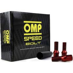 OMP Set Møtrikker 27 mm Rød 20 uds M14 x 1,25