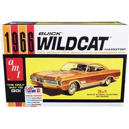 Amt Skill 2 Model Kit 1966 Buick Wildcat Hardtop 3 in 1 Kit 1/25 Scale Model