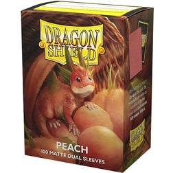 Dragon Shield Standard Sleeves Dual Matte Peach