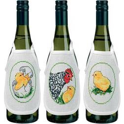 Permin Stickpackung Flaschenschürzen Ostern 3-er Pack