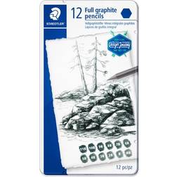 Staedtler Mars Lumograph full Graphite 12-pack