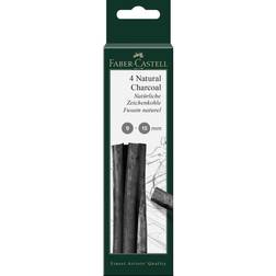 Faber-Castell Zeichenkohle Pitt 9-15mm 4x