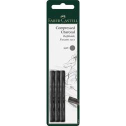 Faber-Castell PITT tegnekul comp. soft 3p