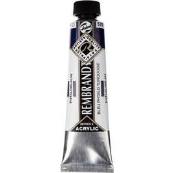 Rembrandt akrylfarve 40 ml Phthalo Blue 570