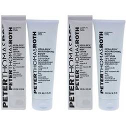 Peter Thomas Roth Mega-Rich Body Lotion Pack of 2 8 oz