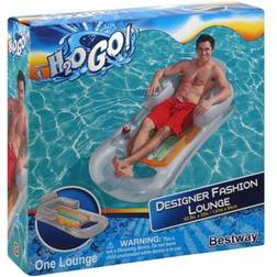 Blue Wave Splash and Play Designer Fashion Tanning Inflatable Pool Lounge