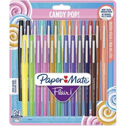Paper Mate 1x24 Felt Tip Pen Flair Candy Pop M 1,0 mm
