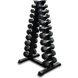 JTC Power Hex Håndvægtsæt Med Stativ 10-par 2 12.5 kg