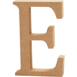 Creativ Company Letter, E, H: 13 cm, thickness 2 cm, 1 pc