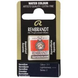 Rembrandt akvarelfarve half pan – Vermillion 311