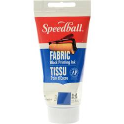 Speedball Block Printing Fabric Ink 2.5 oz. blue