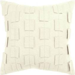 Rizzy Home Stripe Pillow Case Beige (50.8x50.8cm)