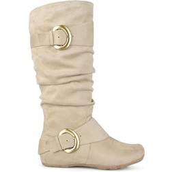 Journee Collection Jester Medium Calf - Stone