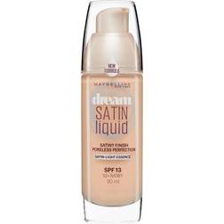 Maybelline Dream Satin Liquid Foundation SPF13 #010 Ivory