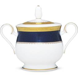 Noritake Odessa Cobalt Gold Sugar Bowl