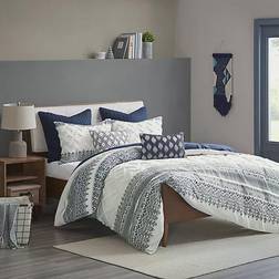 Ink+ivy Mila Duvet Cover Blue (233.68x223.52)