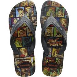 Havaianas New Top Max Street Fighter Negro - Multicolor