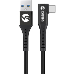 Vortex Virtual Reality USB A 3.2 (gen.1) - Angled USB C (Quest 2) M-M 10m