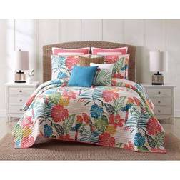 Oceanfront Resort Coco Paradise Quilts Multicolour (269.24x228.6cm)