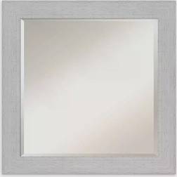 Amanti Art Shiplap Wall Mirror 61x61cm