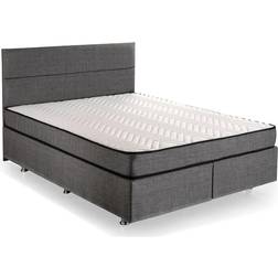 Trademax Jenkkisänkypaketti Linento Furniture 140x190 cm Hopeanharmaa