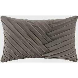 J. Queen New York Cracked Ice Complete Decoration Pillows Gray (53.34x30.48cm)