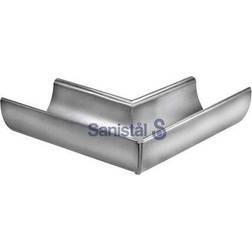 VMZinc falset gering 1/2 rund blank indvendig