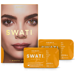 Swati 1-Month Lenses Honey 1-pack