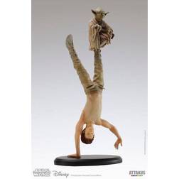 Figura star wars luke & yoda entrenamiento en dagobah