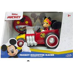 Jada Disney Coche radiocontrol Mickey Roadster Racer por infrarrojos ㅤ